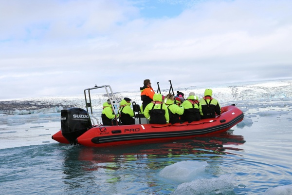 Zodiac Safari – Fjallsárlón Gletsjerlagune (Vatnajökull)